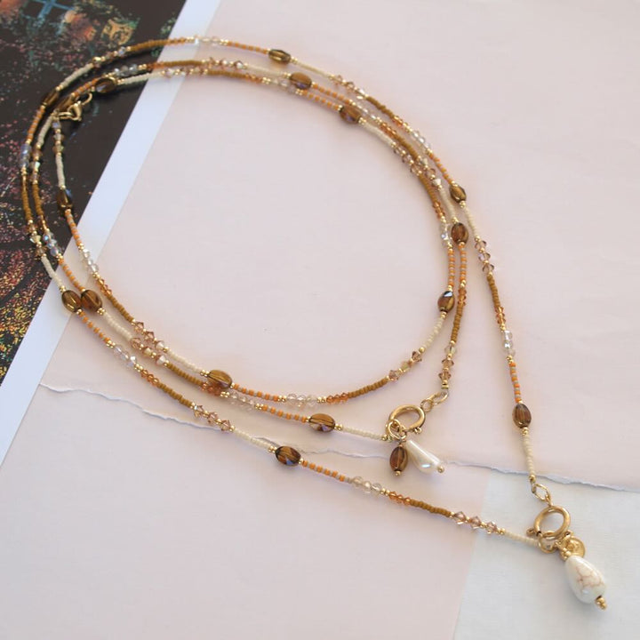 widaro ketting golden naturel (kies je lengte)