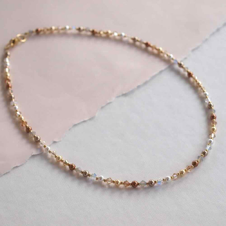 widaro ketting mix beige brown