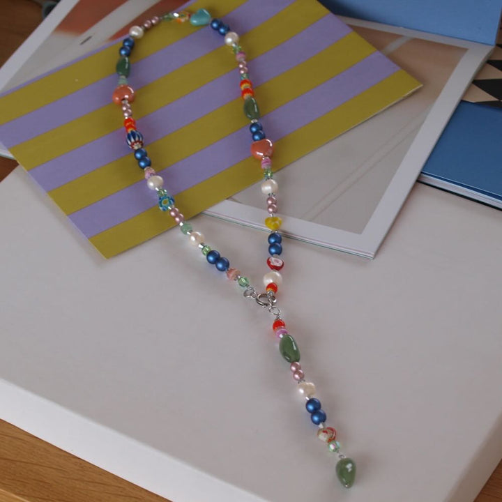 widaro ketting so much colour silver