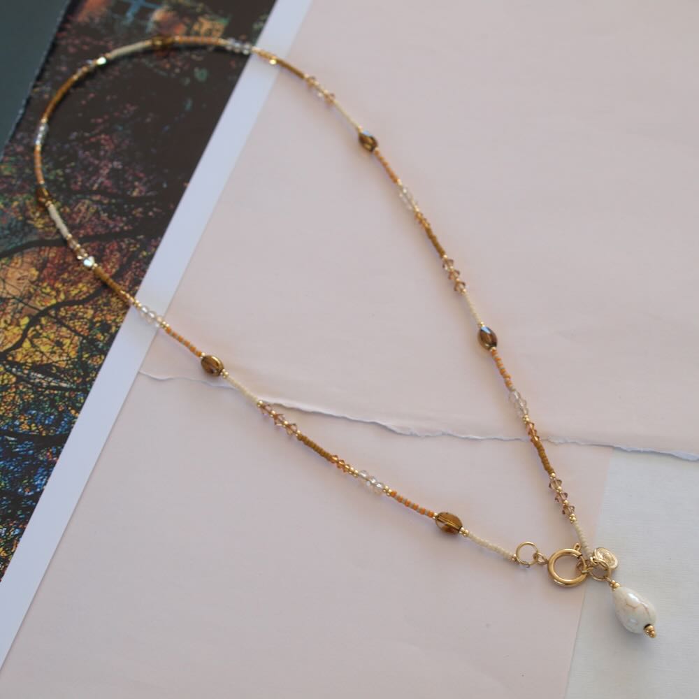 widaro ketting golden naturel (kies je lengte)