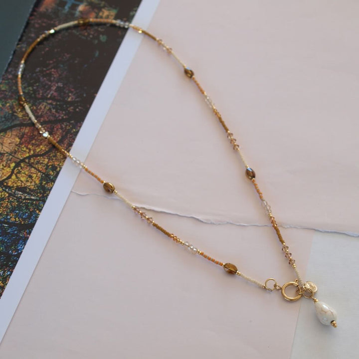 widaro ketting golden naturel (kies je lengte)