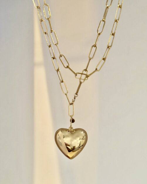 ellen beekmans schakelketting met hart