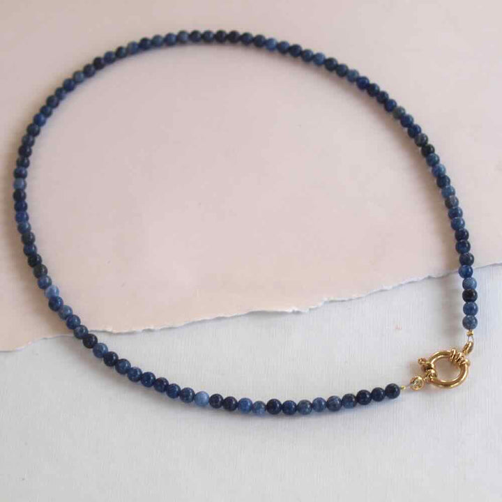 widaro ketting sodaliet blue