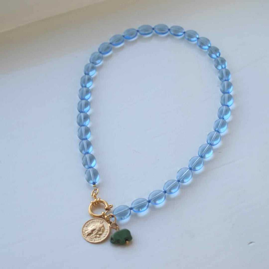 widaro ketting beads and charms (kies je kleur)