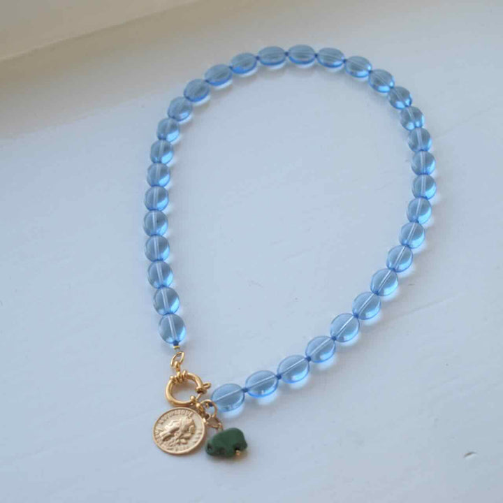 widaro ketting beads and charms (kies je kleur)