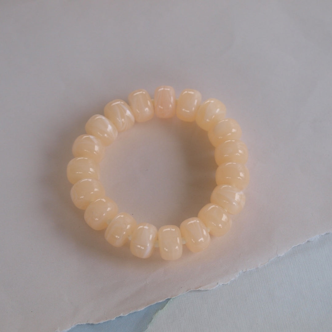 widaro armband big taupe/peach (kies je kleur)