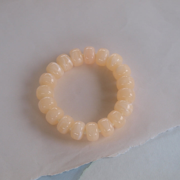 widaro armband big taupe/peach (kies je kleur)