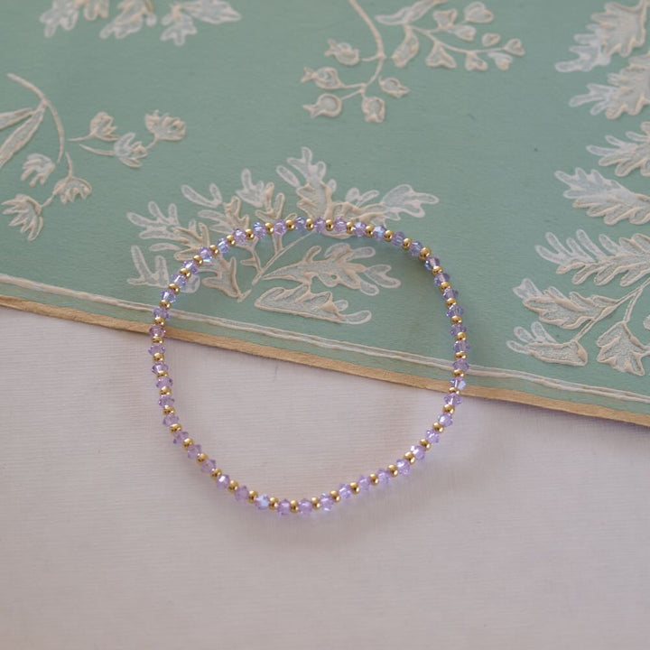 widaro armband lila colour shine (kies je grootte)