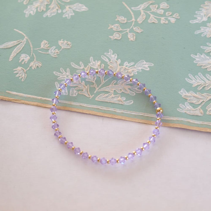 widaro armband lila colour shine (kies je grootte)