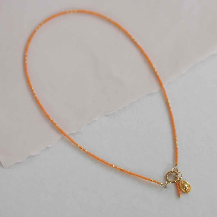 widaro halflange ketting mat orange