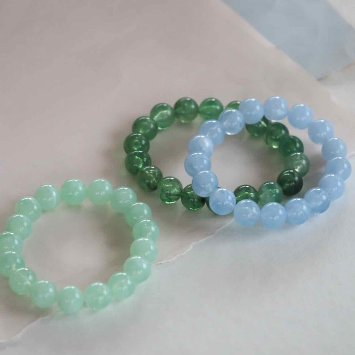 widaro armband mint/green/light blue marble
