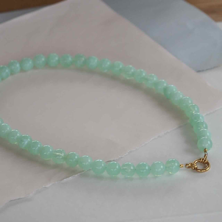 widaro ketting mint marble