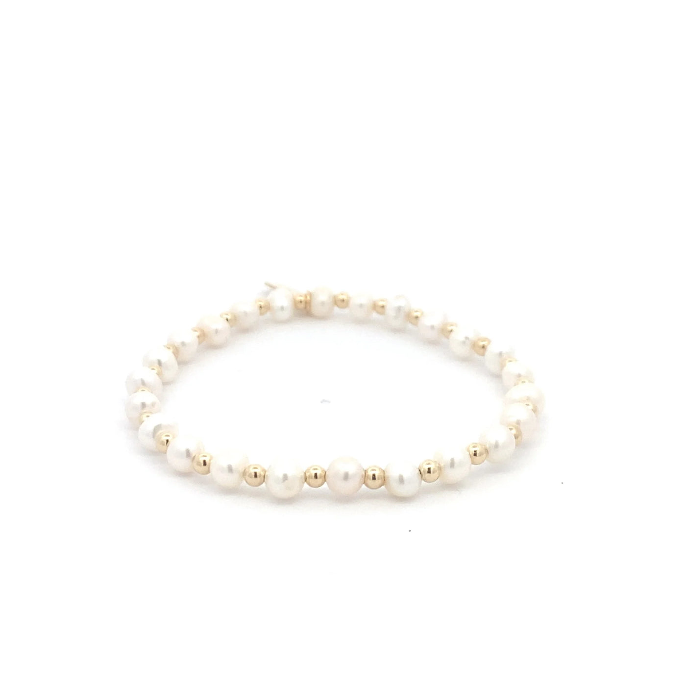 pscallme armband mix pearl gold