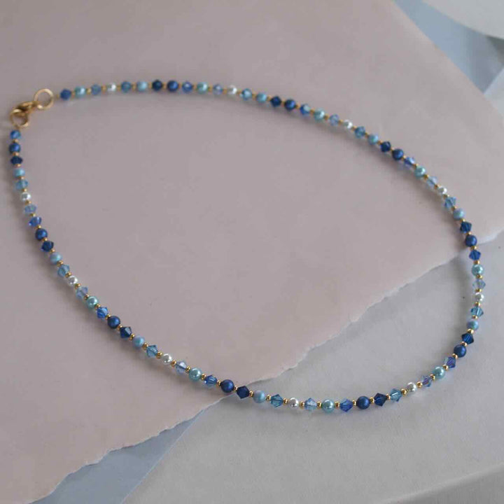 widaro ketting mix blue colours