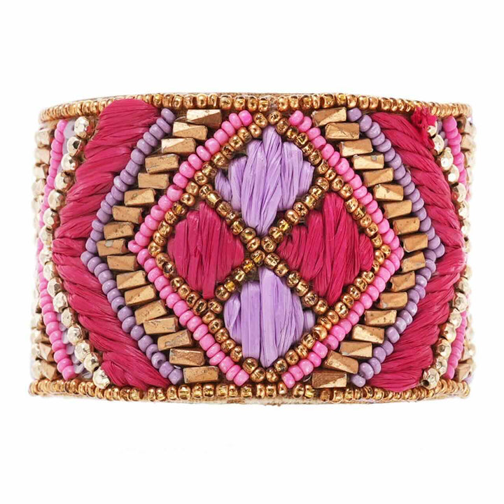 Hipanema armband Ofir Fushia