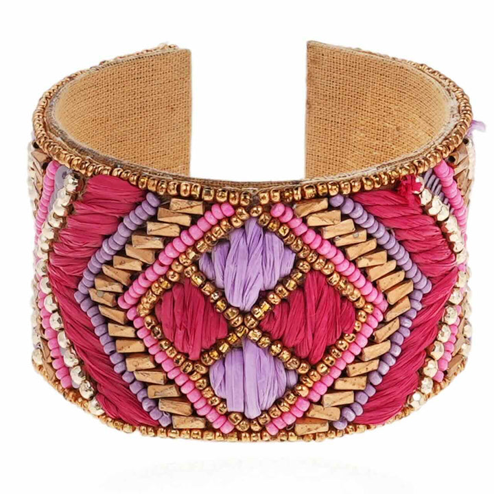 Hipanema armband Ofir Fushia