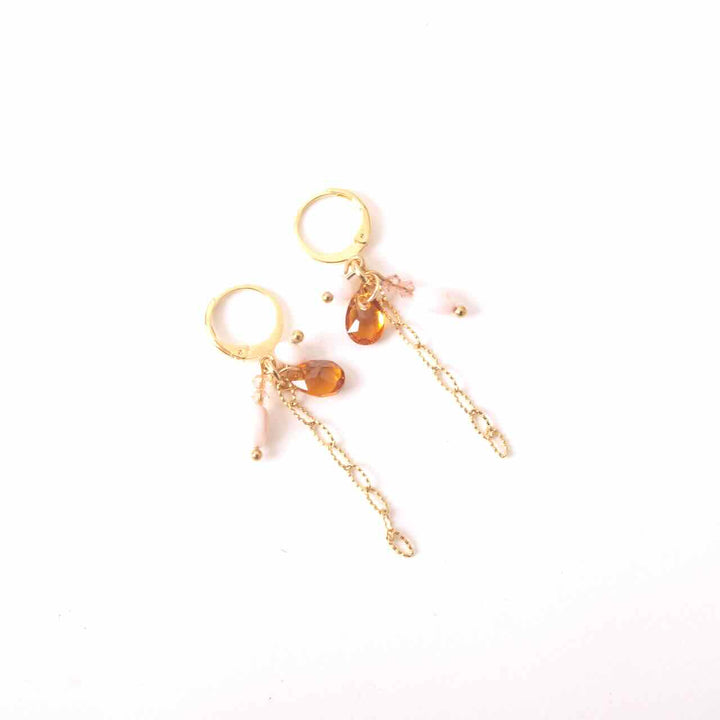 widaro oorbellen naturel charms