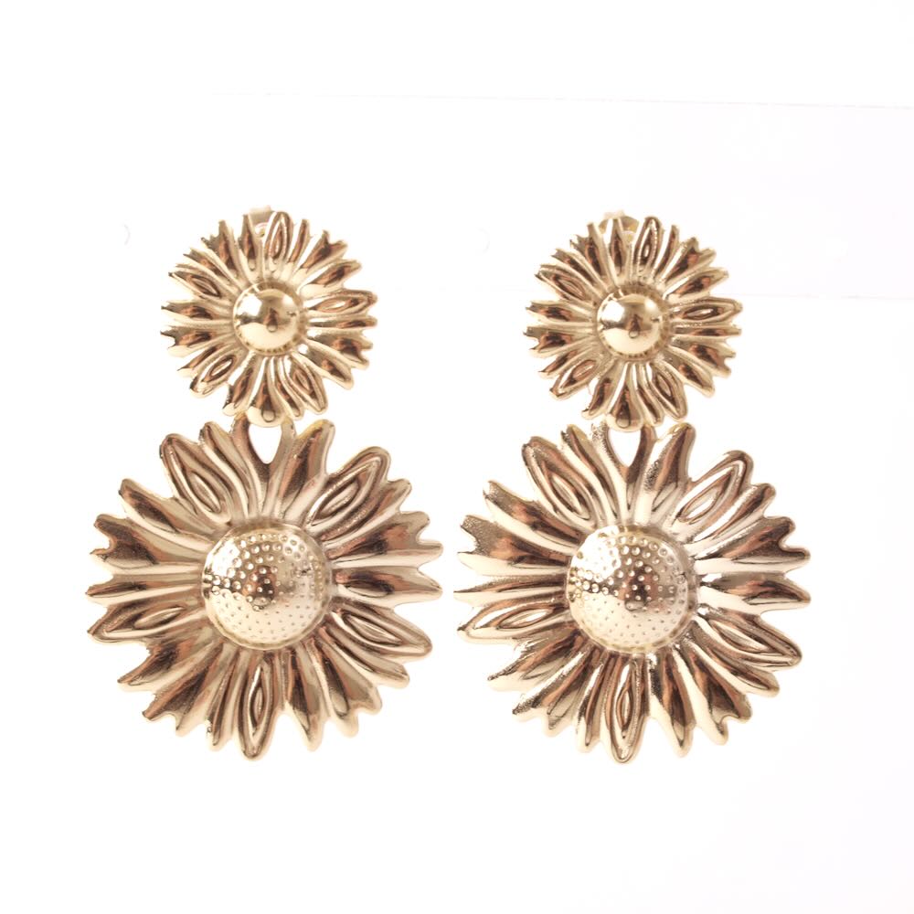 widaro oorbellen double flower
