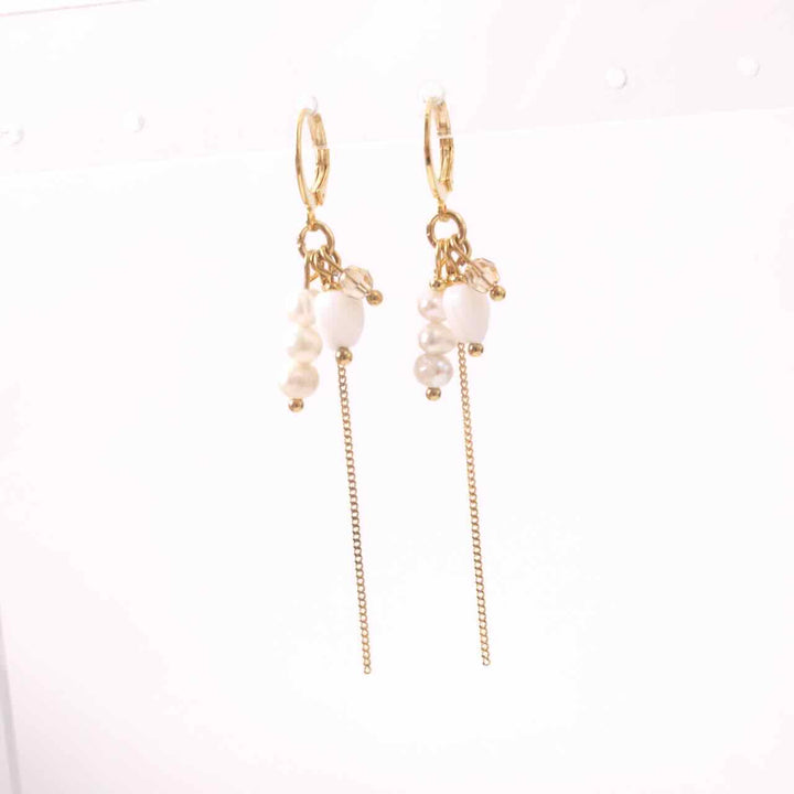 widaro oorbellen white charms