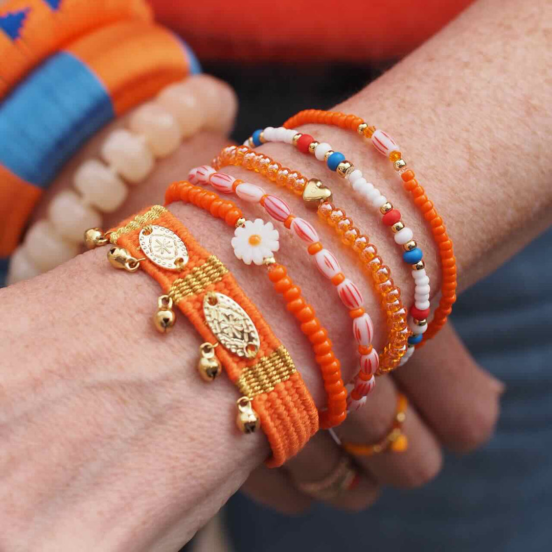 widaro armbandset orange