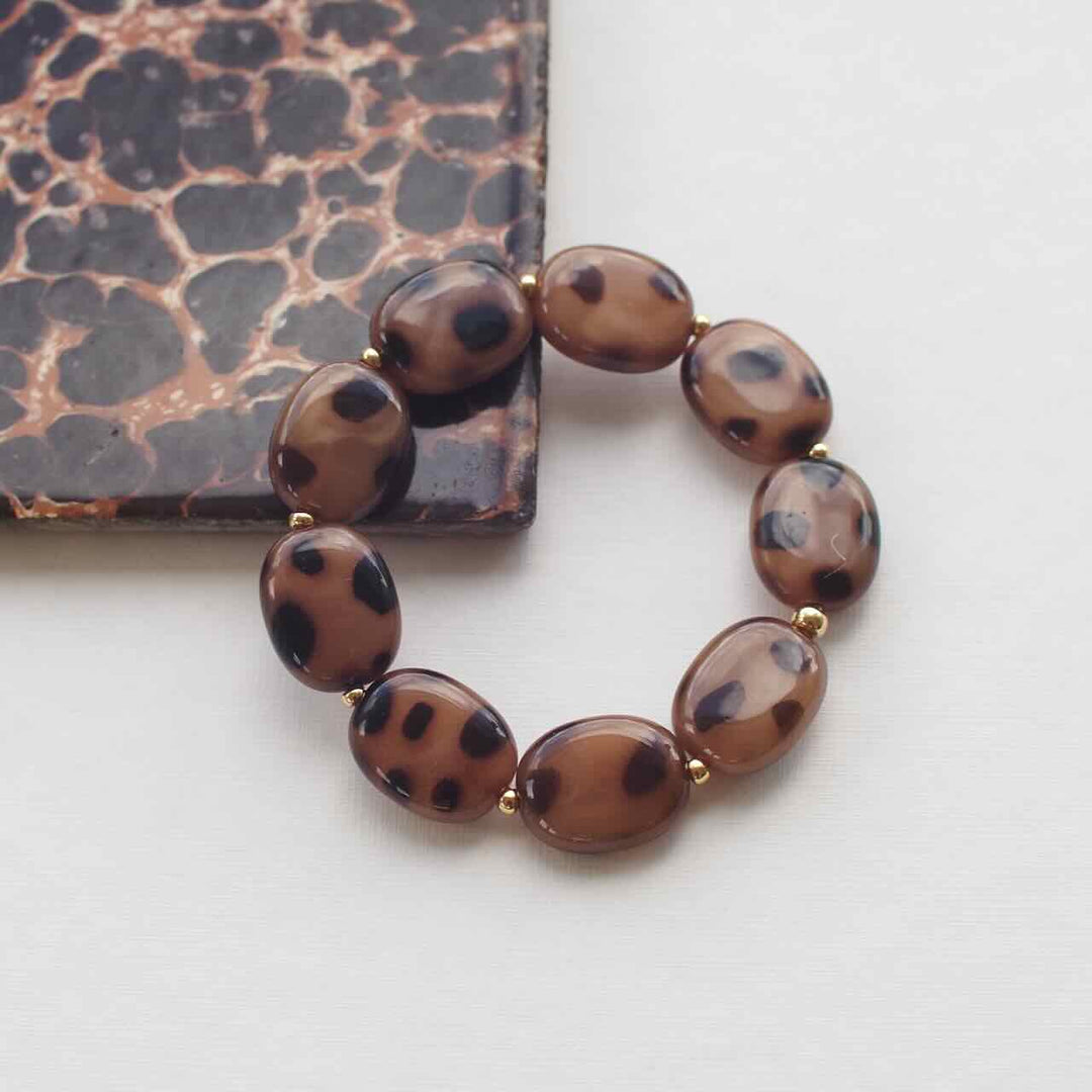 widaro armband brown dots (kies je soort)