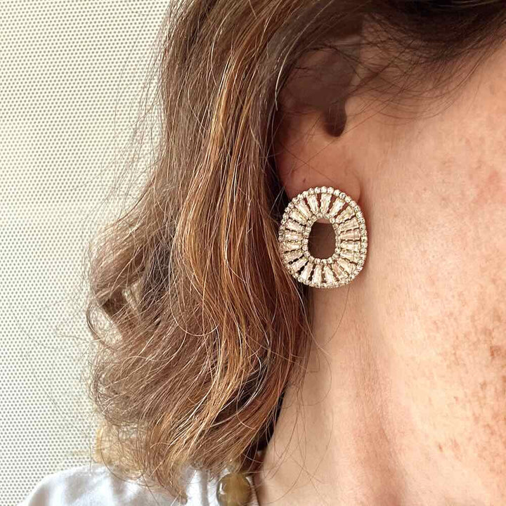 oorbellen oval sparkles