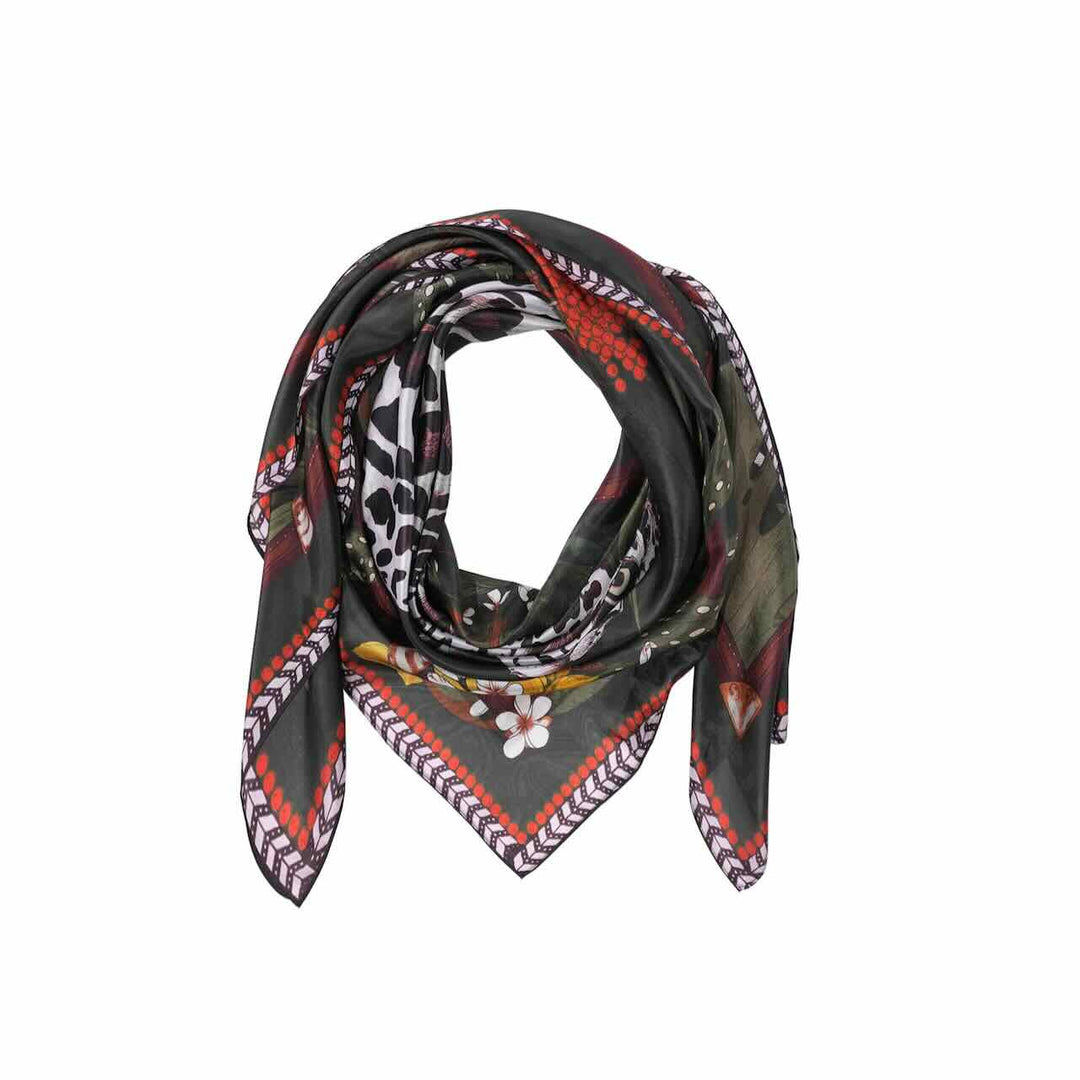 wild paris sjaal panthere medium khaki