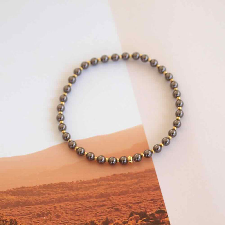 widaro swarovski parelarmband brown (kies je soort)
