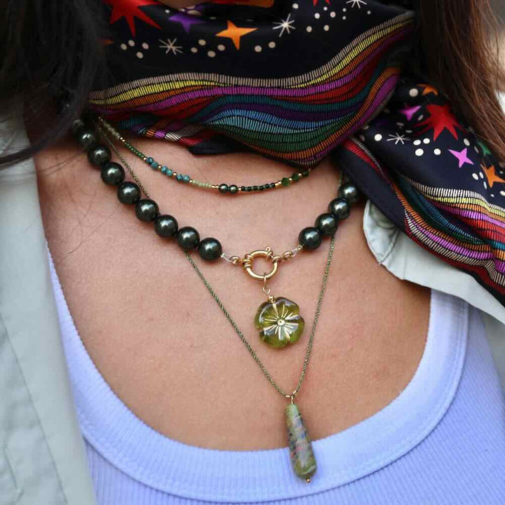 widaro ketting cord with drop