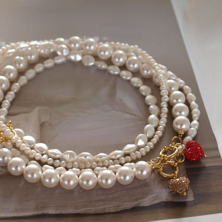 widaro ketting smaller sweet pearls