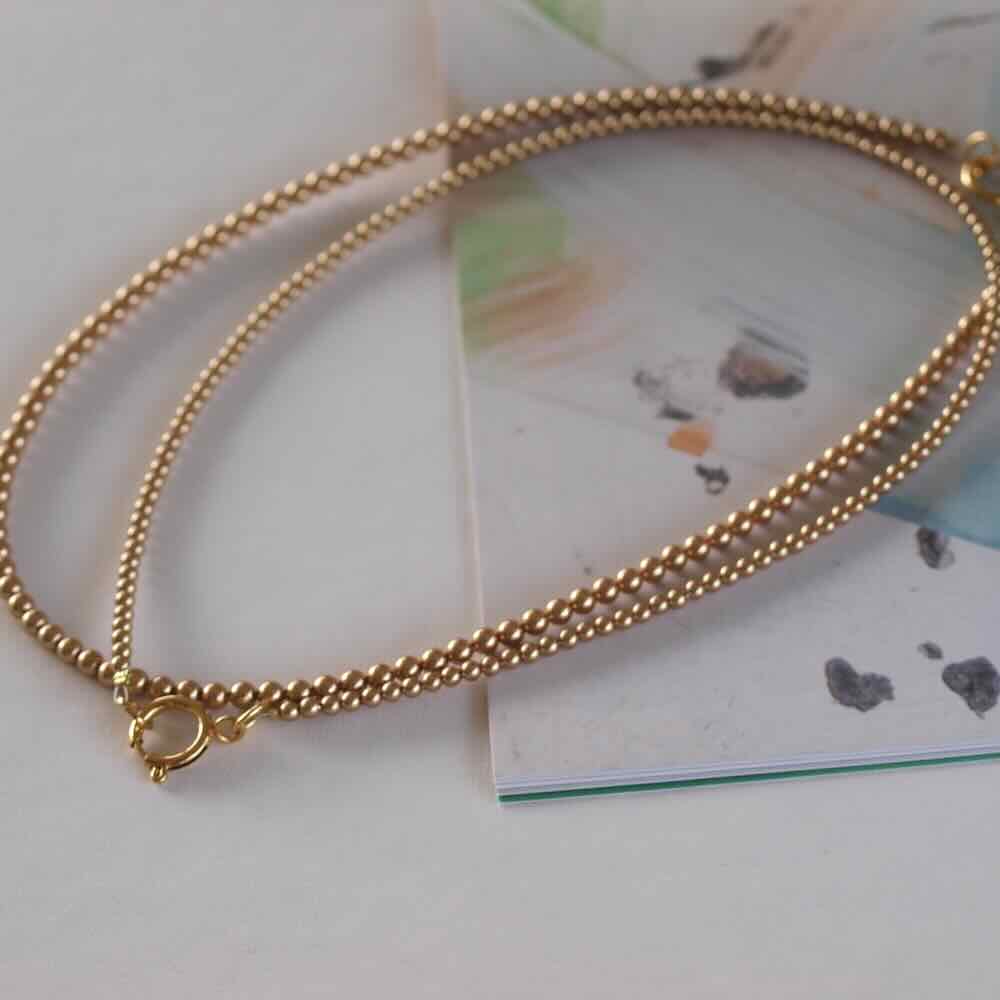 widaro parelketting goud (kies je grootte)