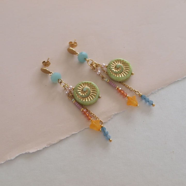 Widaro oorbellen pastel flow charms