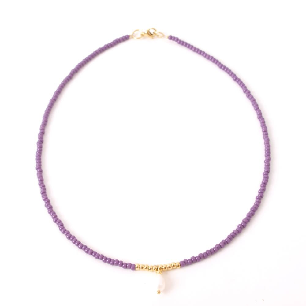widaro ketting pearl charm (kies je kleur)