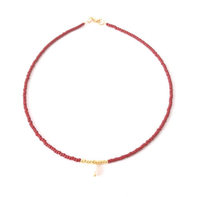 widaro ketting pearl charm (kies je kleur)