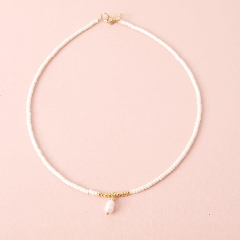 widaro ketting pearl charm (kies je kleur)