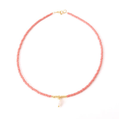 widaro ketting pearl charm (kies je kleur)