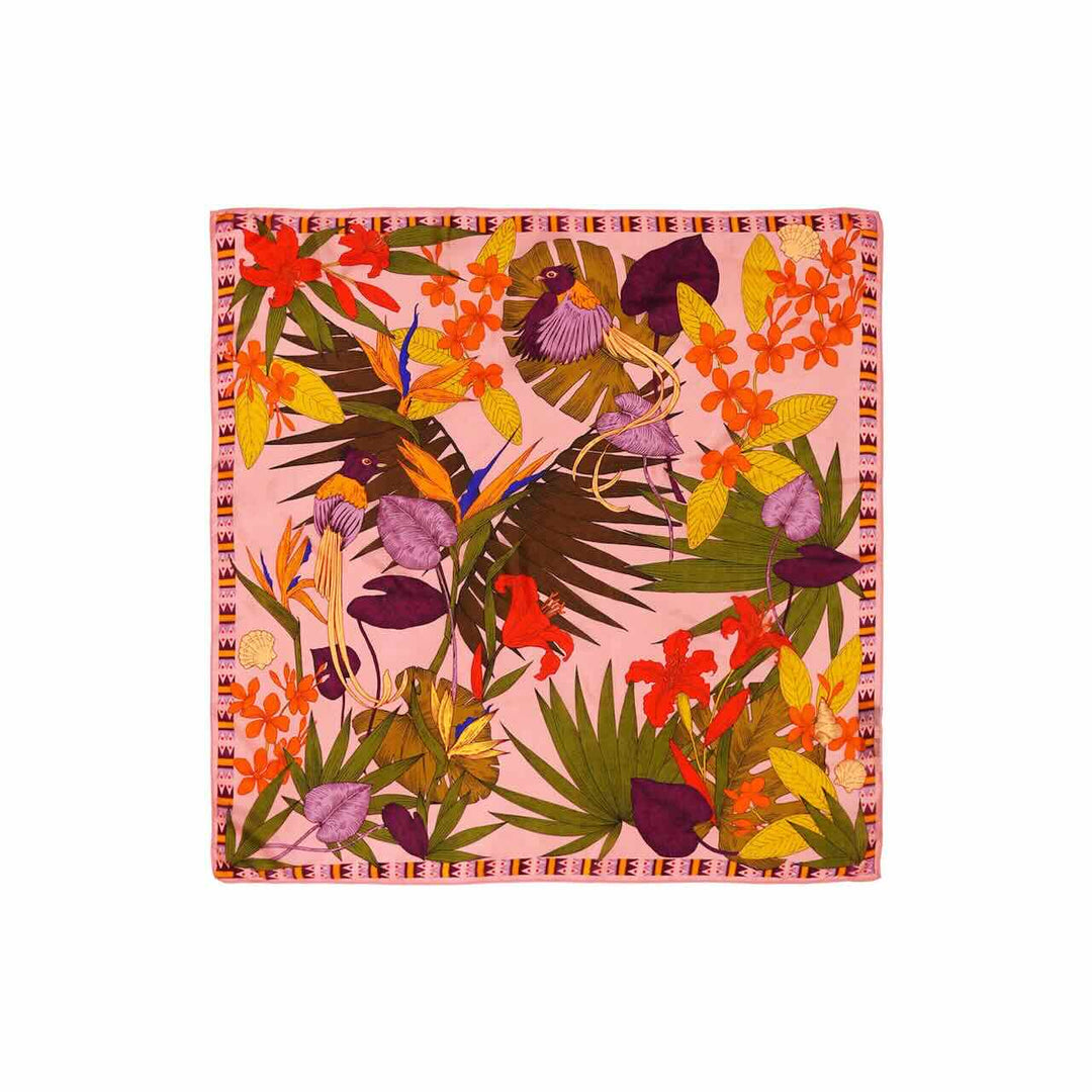 wild paris sjaal petal medium rose