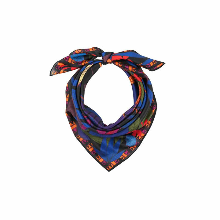 wild paris sjaal petal medium noir