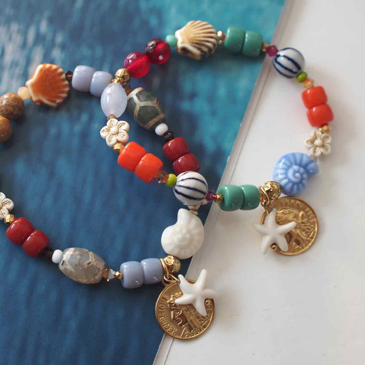 widaro armband pretty beads and charms