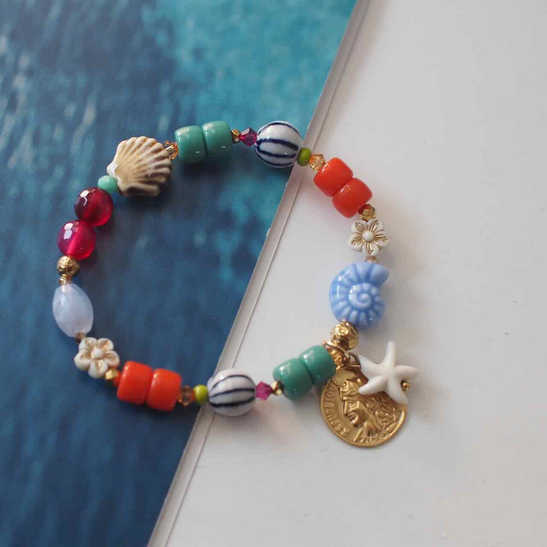 widaro armband pretty beads and charms
