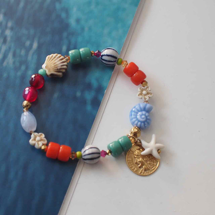 widaro armband pretty beads and charms