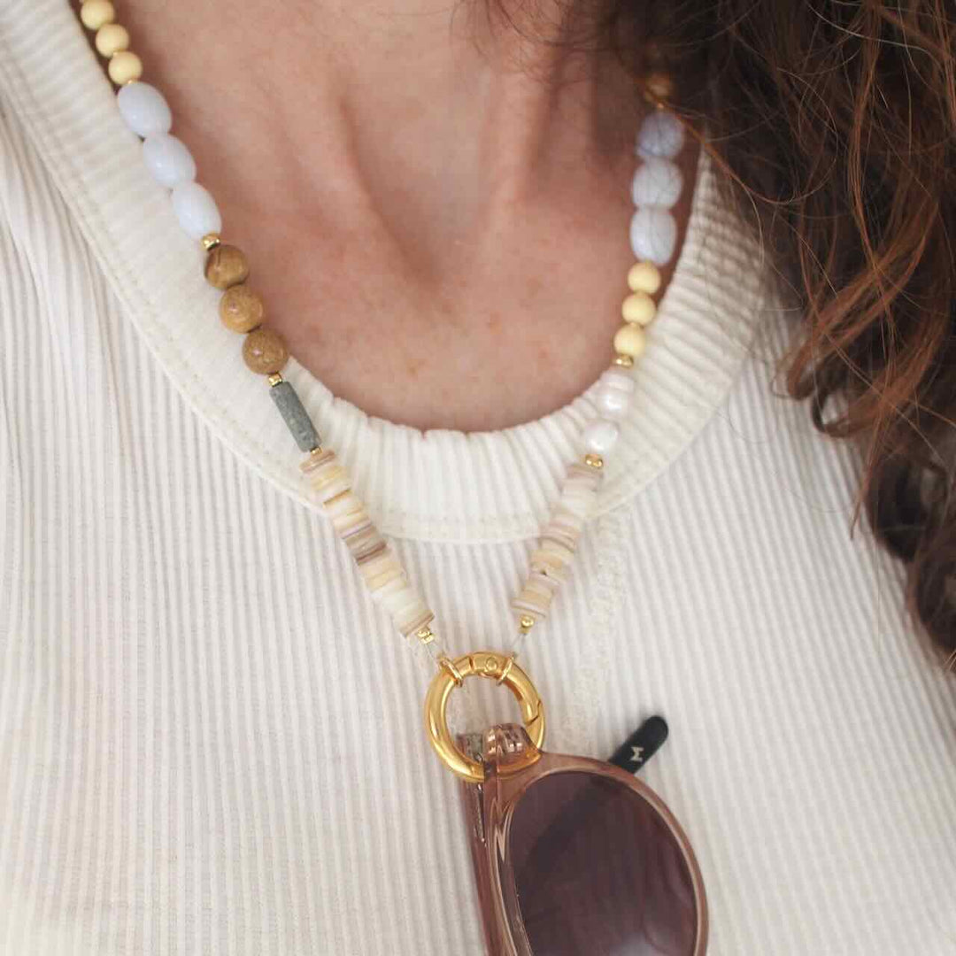 widaro brillenketting pretty naturel