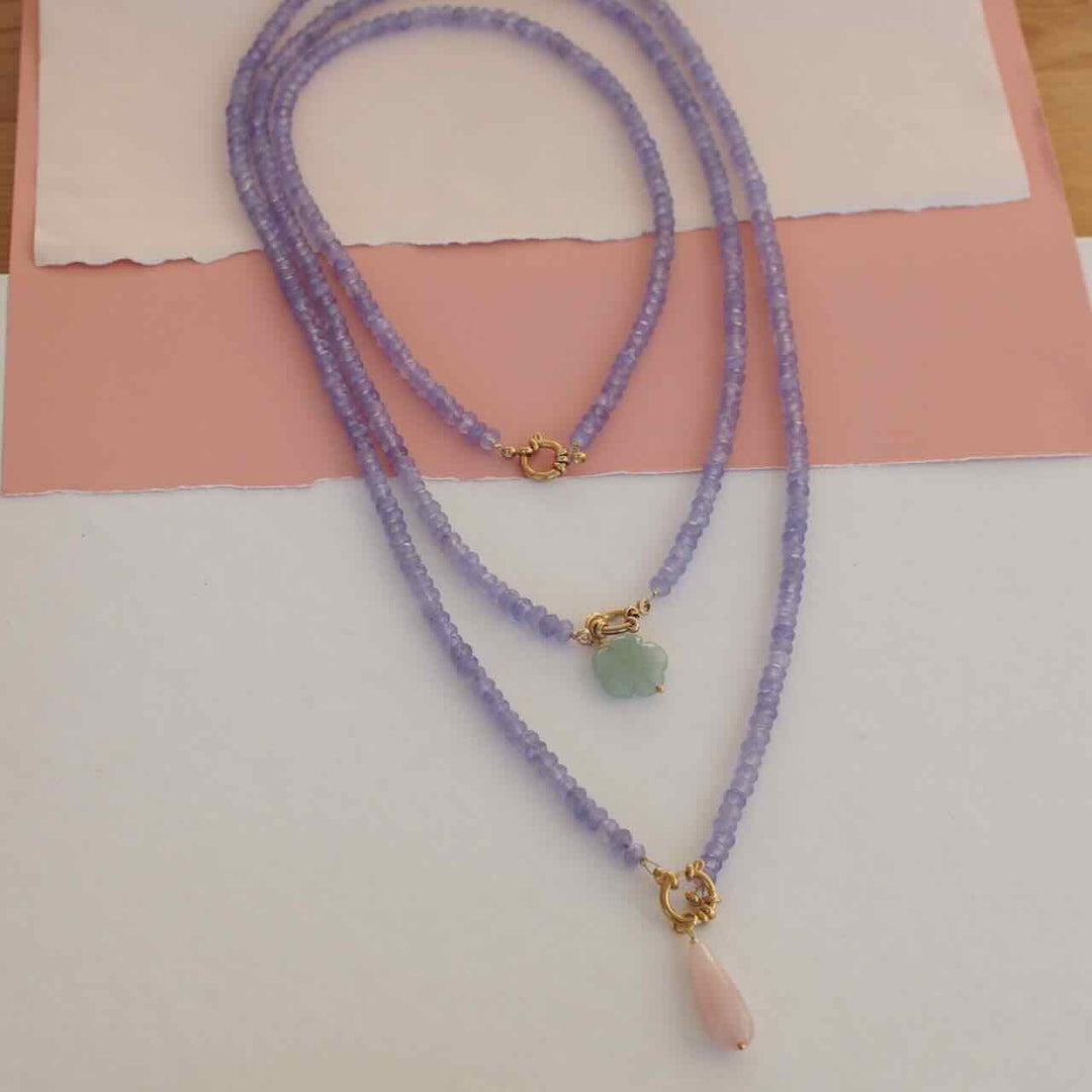 widaro ketting purple agate (kies je lengte)