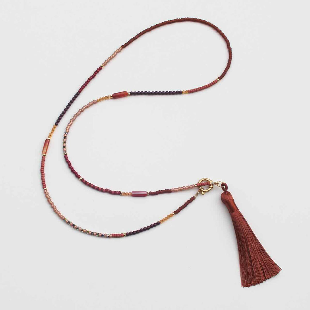 widaro lange ketting purple rusty special
