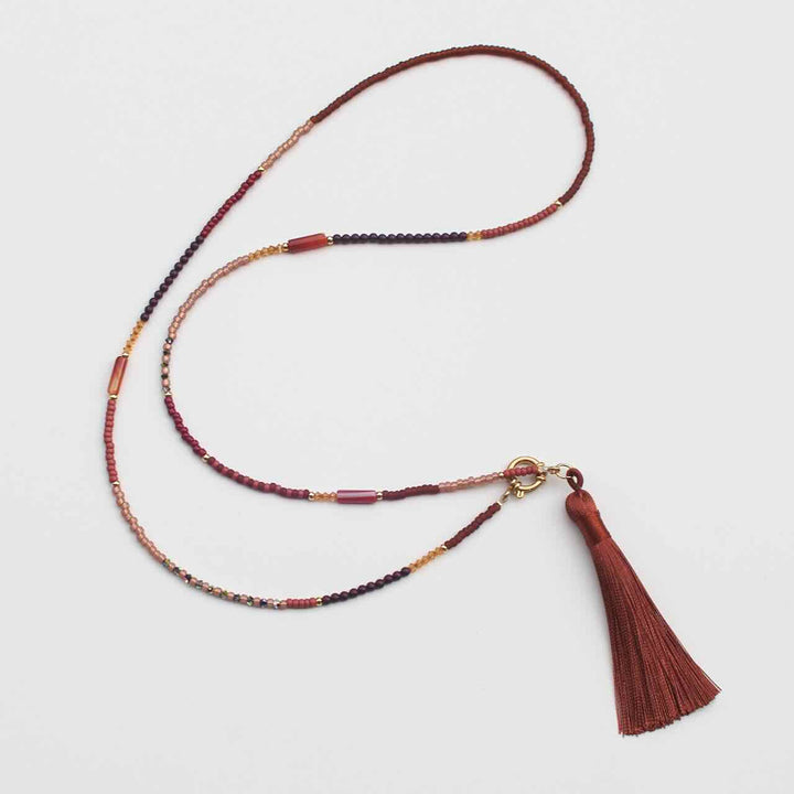 widaro lange ketting purple rusty special