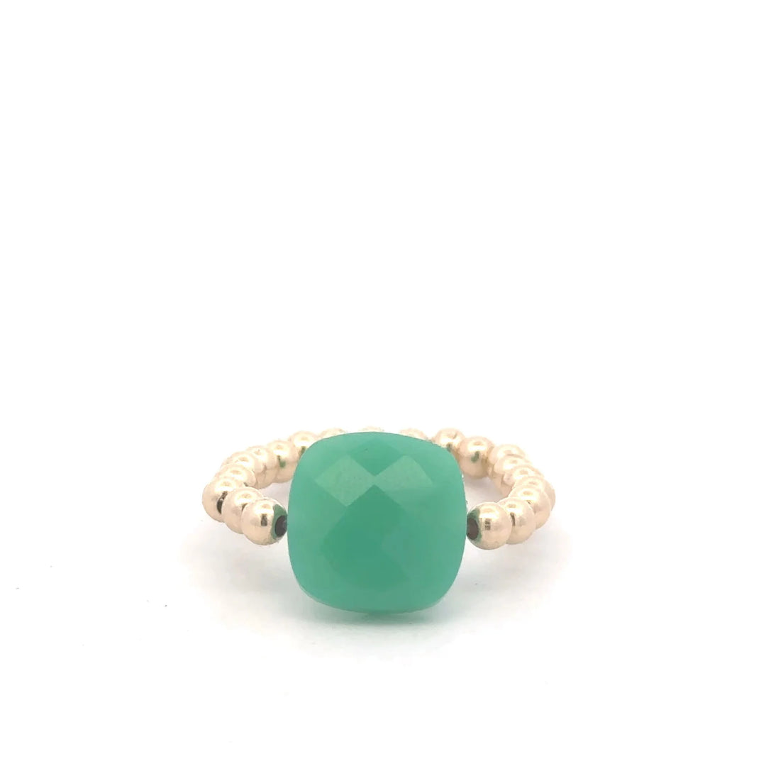 Pscallme ring Greenlight gold