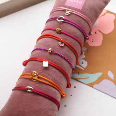 by trend armbanden red/pink