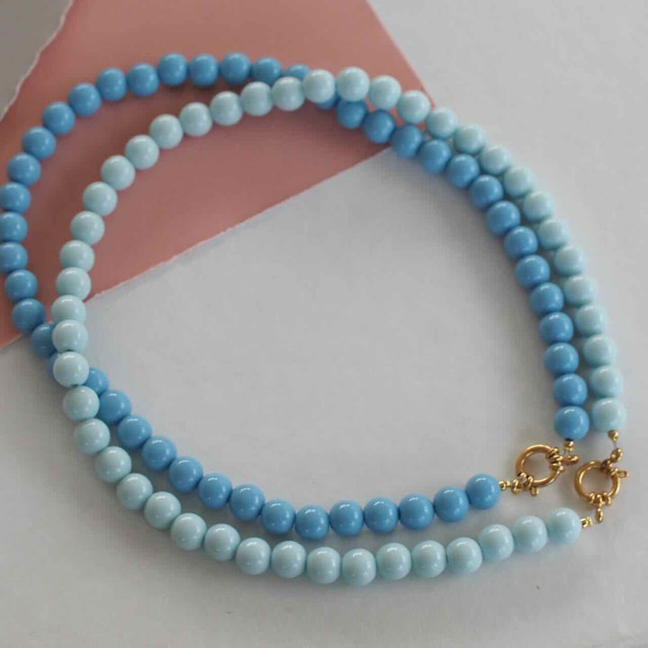 widaro ketting round blue (kies je kleur)