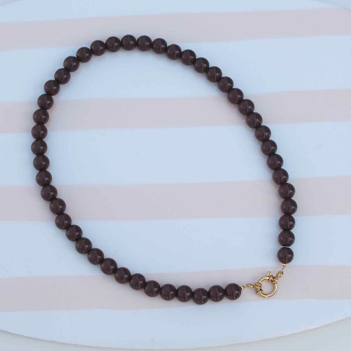 widaro ketting round brown (kies je kleur)
