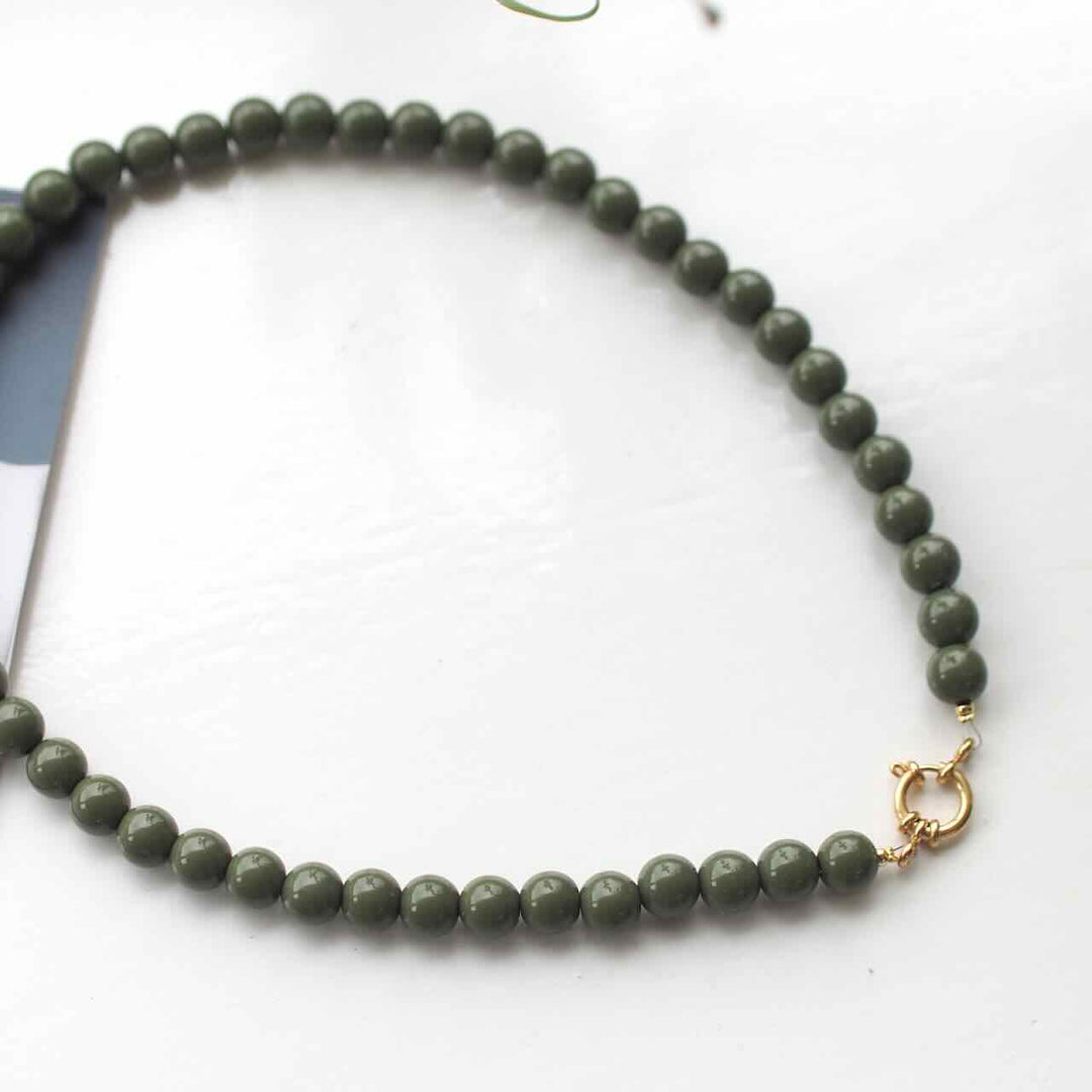 widaro ketting round green (kies je kleur)